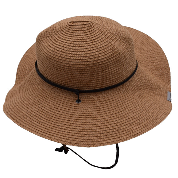 Columbia Straw Sun Hat -- Global Adventure Packable Braided Cord -- Womens S/M - Picture 2 of 7